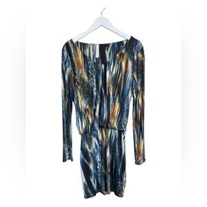 S-twelve Long Sleeve tunic Dress size medium